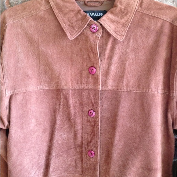 SAVANNAH Leather Jacket Size Small - Picture 4 of 7